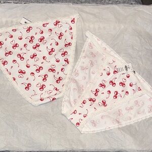 💚 SALE! 🍒 PINK Victoria's Secret Cherry Panties 2-Pair NWT 🍒